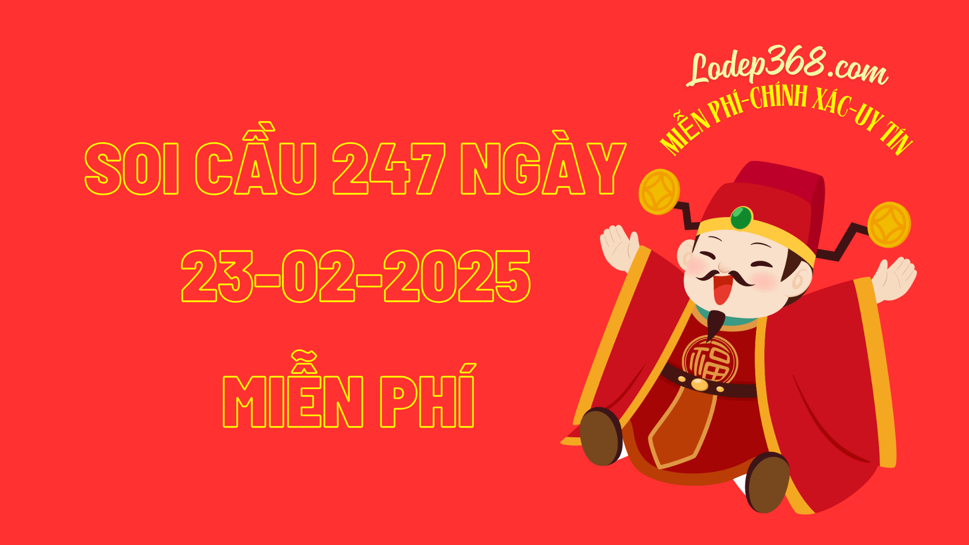 Soi cầu 247 ngày 23-02-2025 