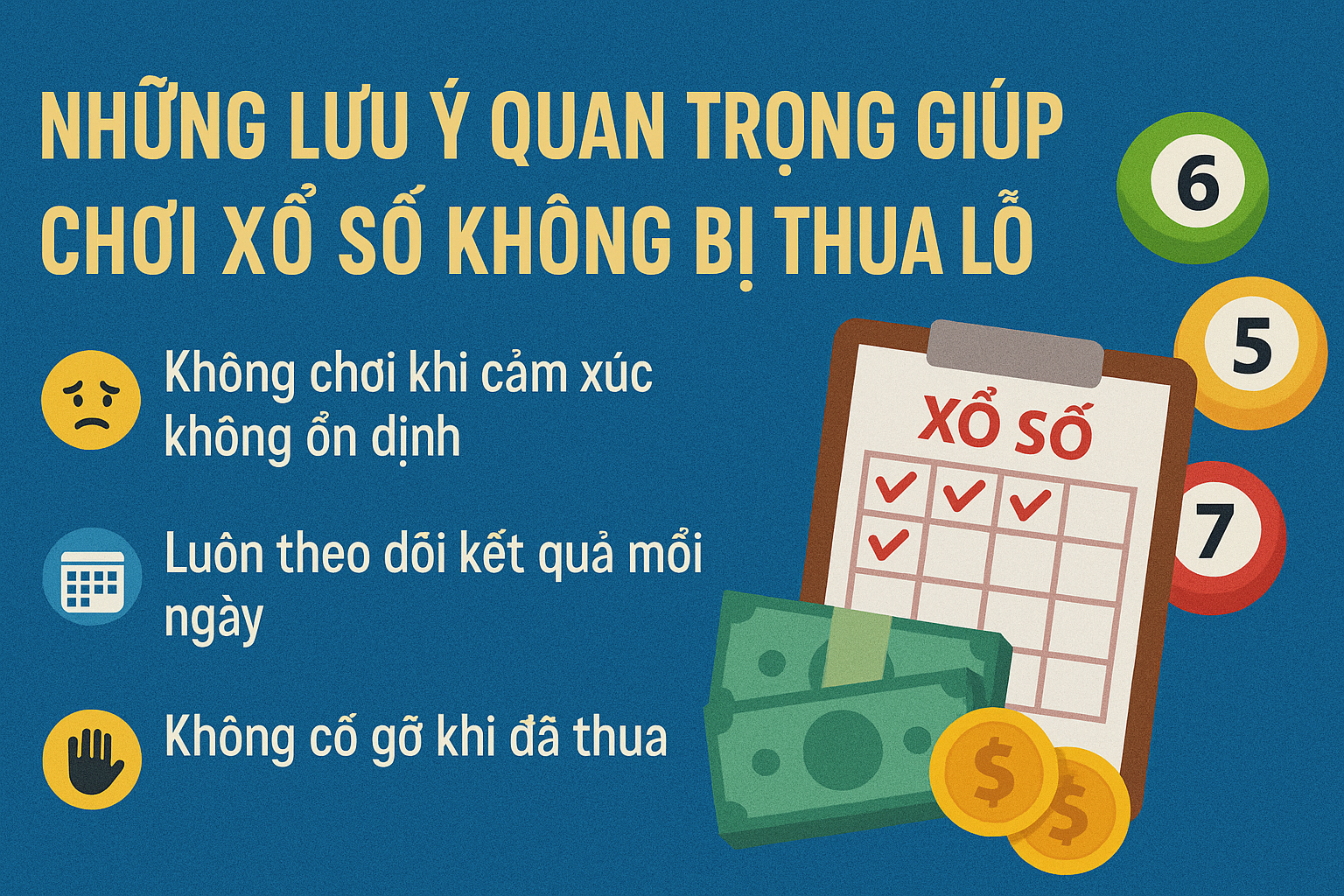 chơi xổ số an toàn