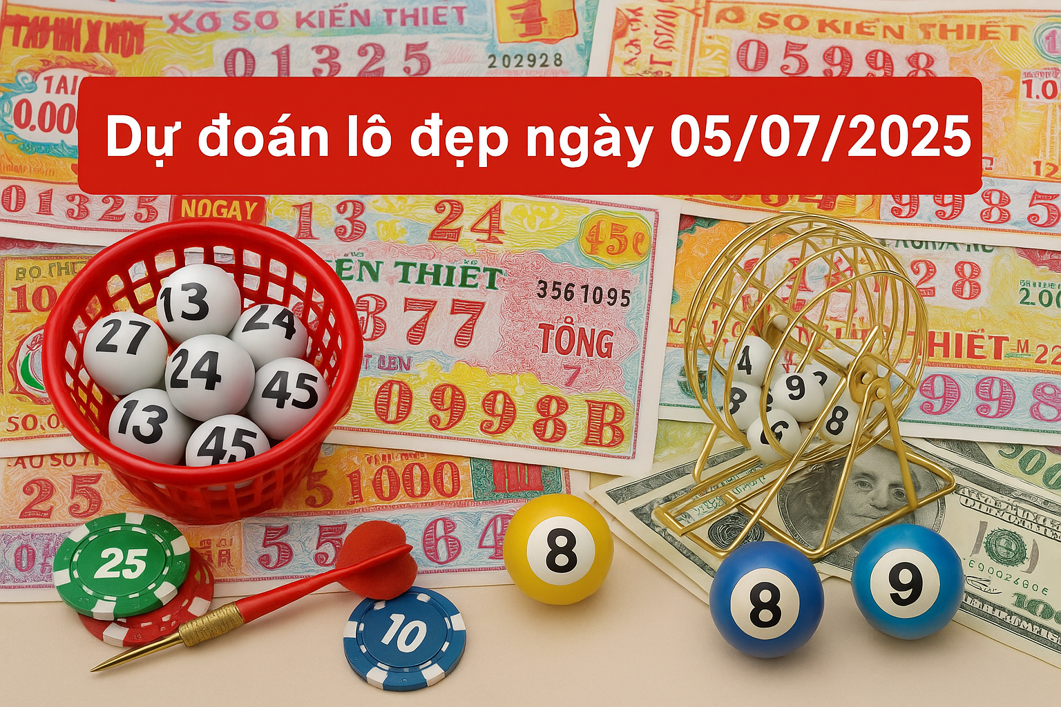 dự đoán xổ số ngày 05-07